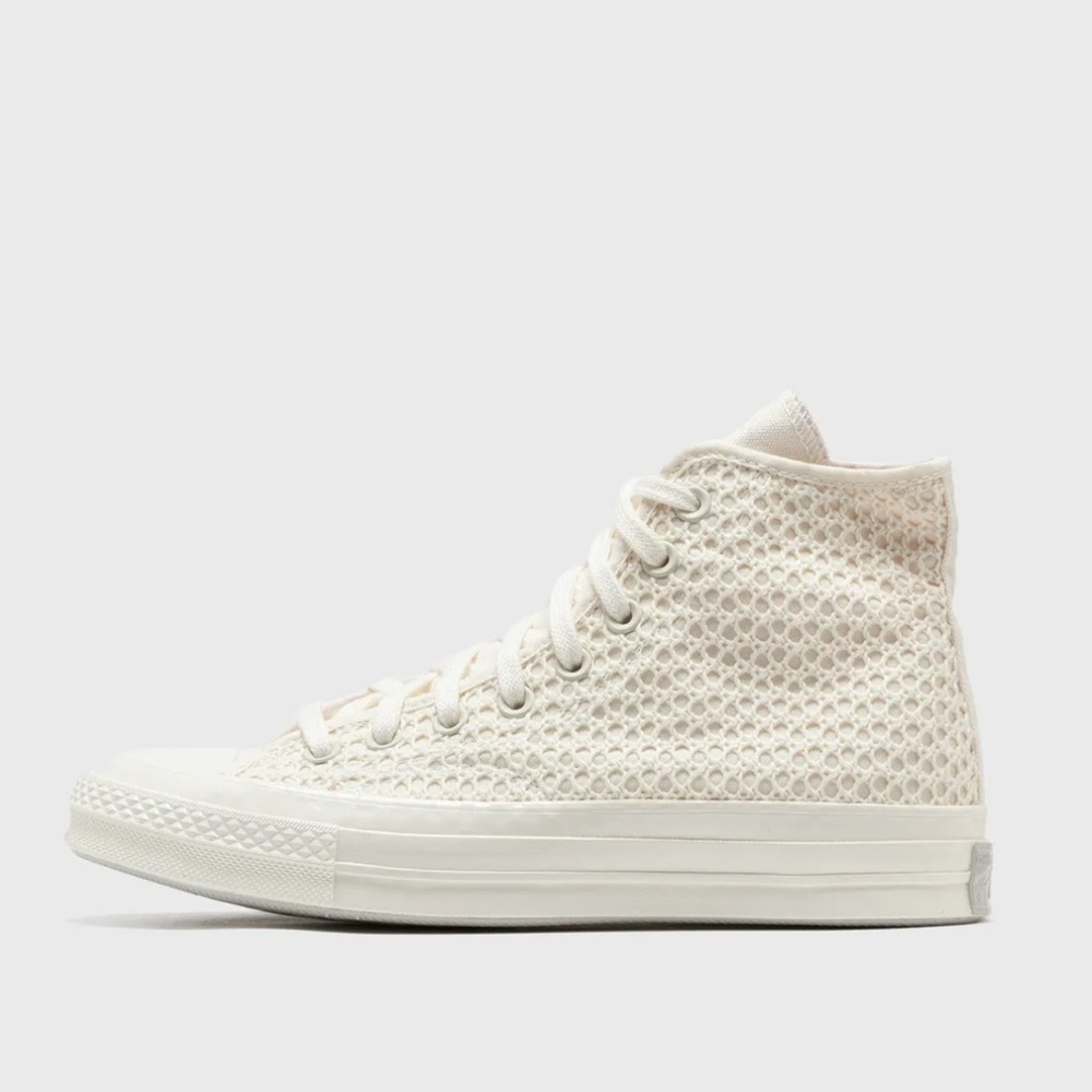 Women's Cream High-Top Sneakers